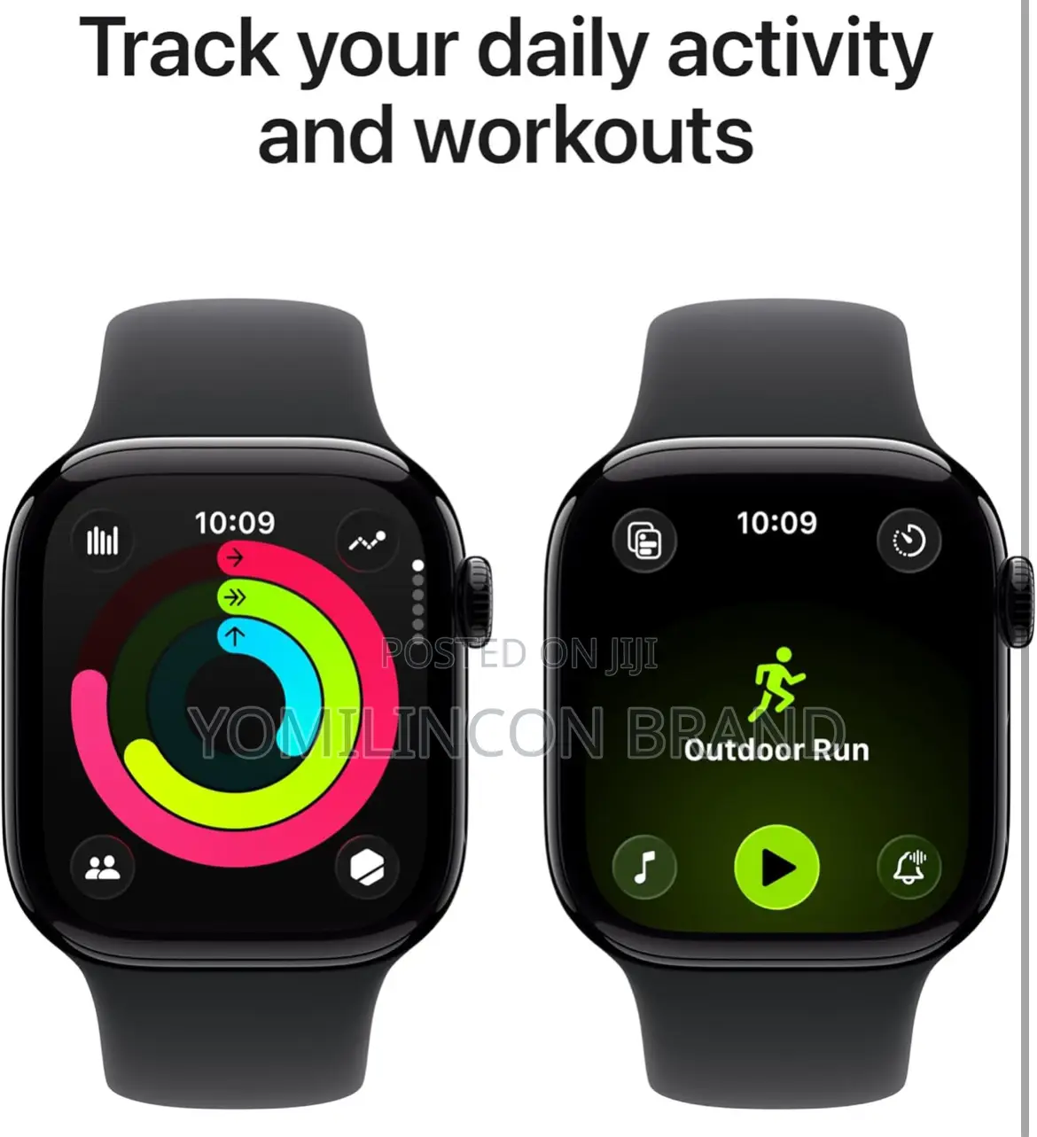 Apple Watch Series 11 [Gps 42mm] Smartwatch With Jet Black Aluminum