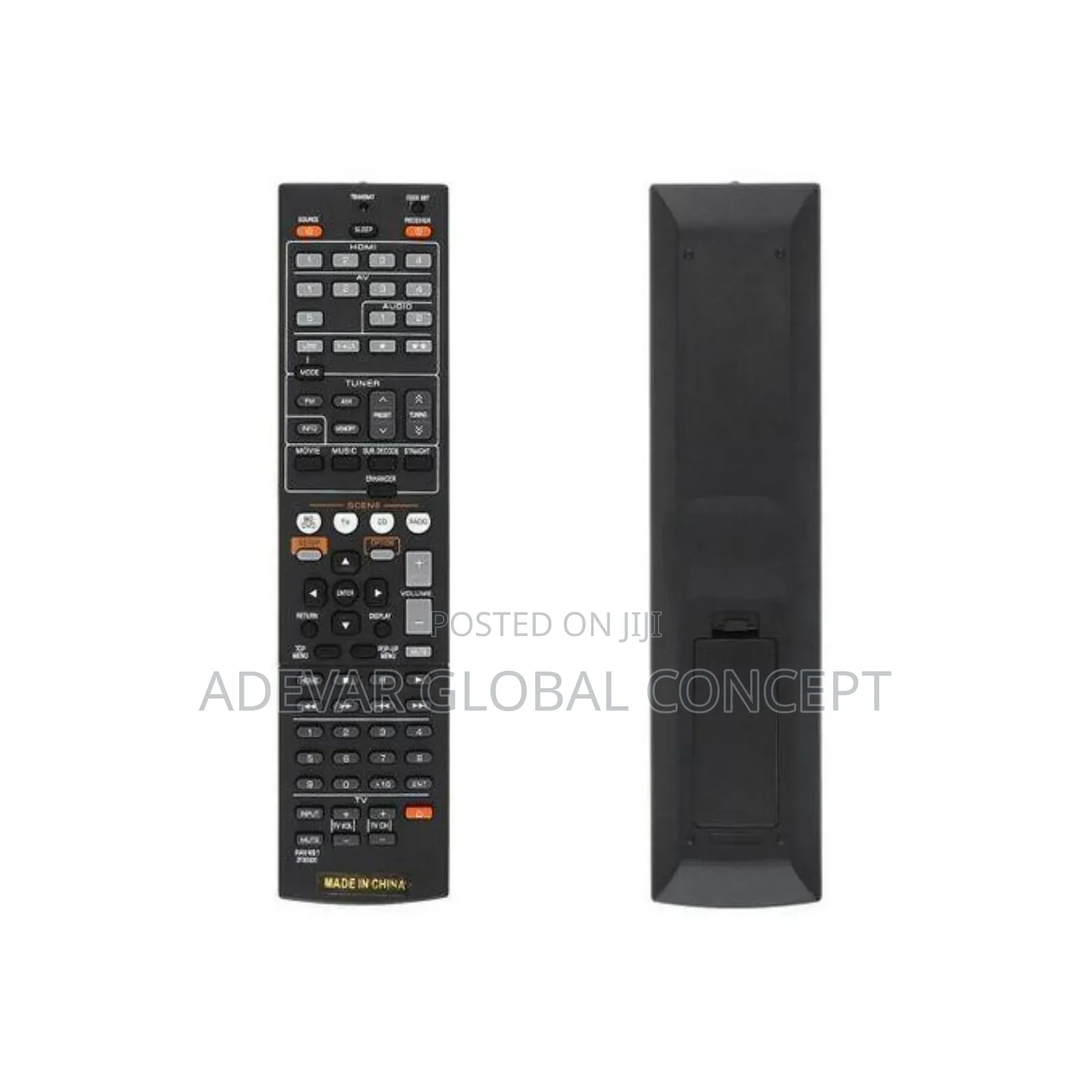 Rav491 Remote Control for Yamaha Av Receiver Zf30320/Rav494 /Rx-V47