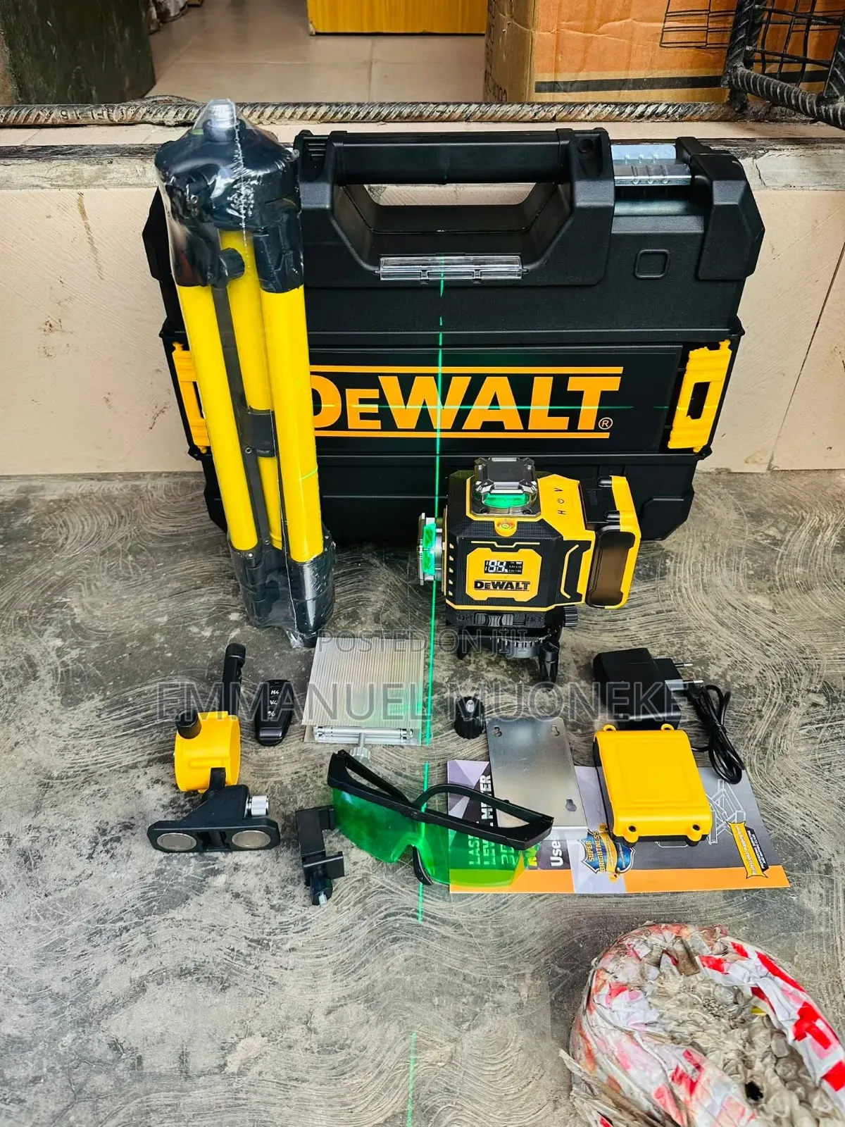 Dewalt Green Cross Line Laser Level