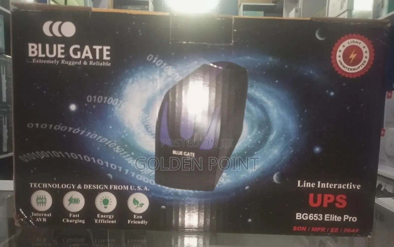 Blue Gate Ups 653 Kva Elite Pro