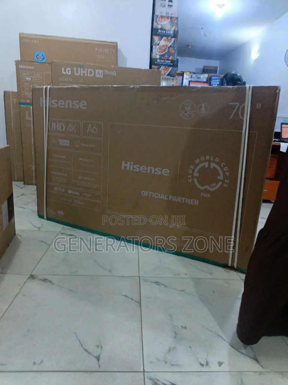 Hisense 70′′ A6k • Google Tv Version 70a6k