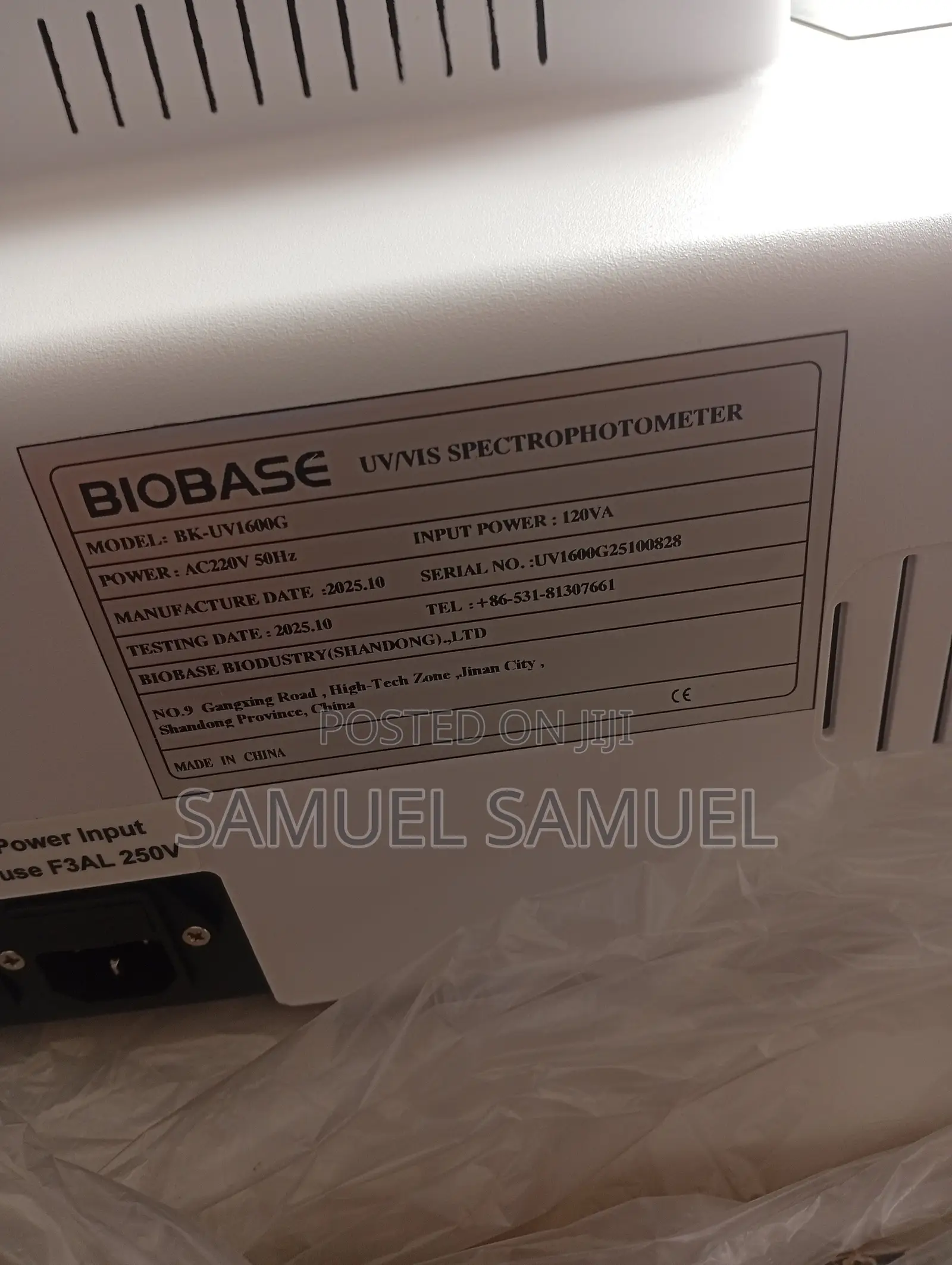 Uv Vis Spec Biobase(Bk-uv1600g)