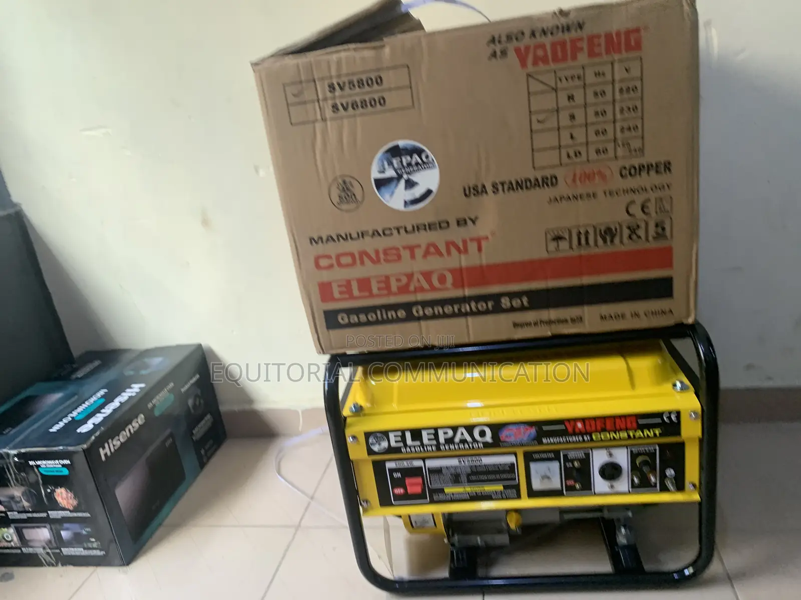 Elepaq Sv5800 Constant Generator – Maximum Output, Minimum Stress