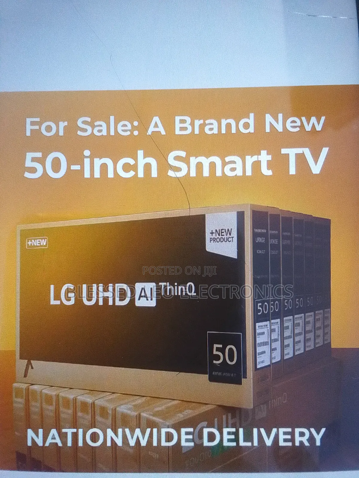 50 Inches Smart Tv With Bluetooth Google and Netflix