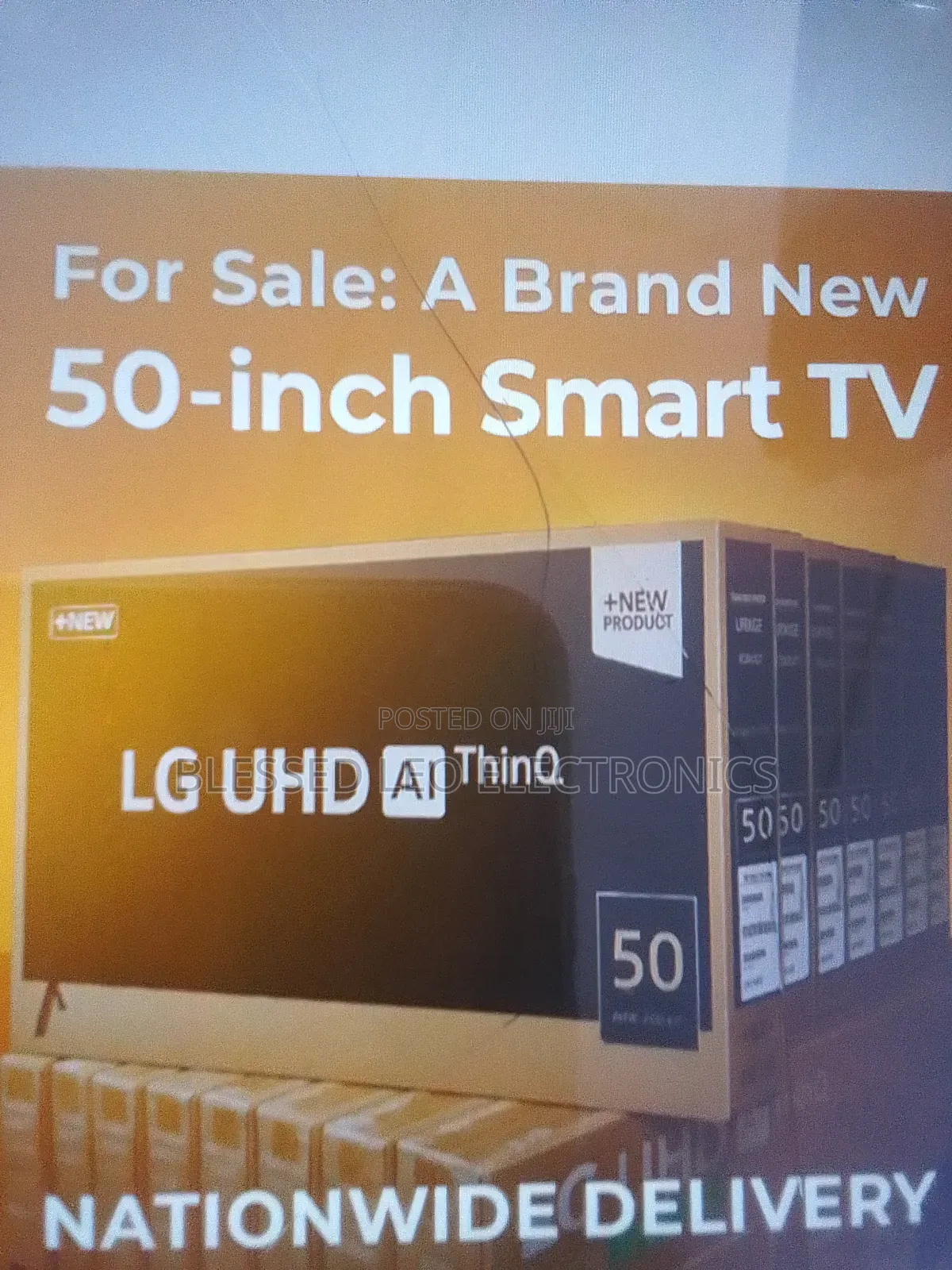 50 Inches Smart Tv With Bluetooth Google and Netflix