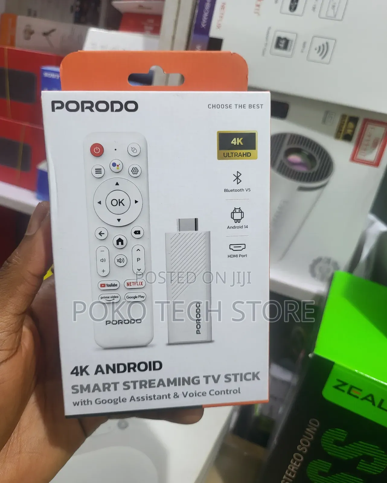 Porodo Smart Andriod Tv Stick