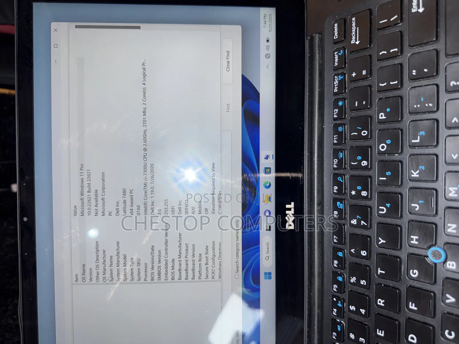 Laptop Dell Latitude 7480 16GB Intel Core i5 SSD 512GB