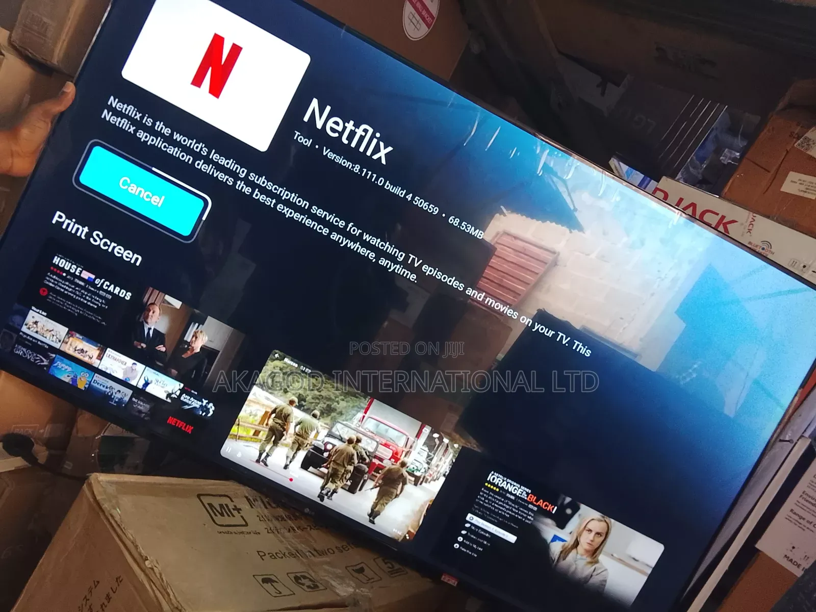 50inches Smart New Television With 2 Years Warranty