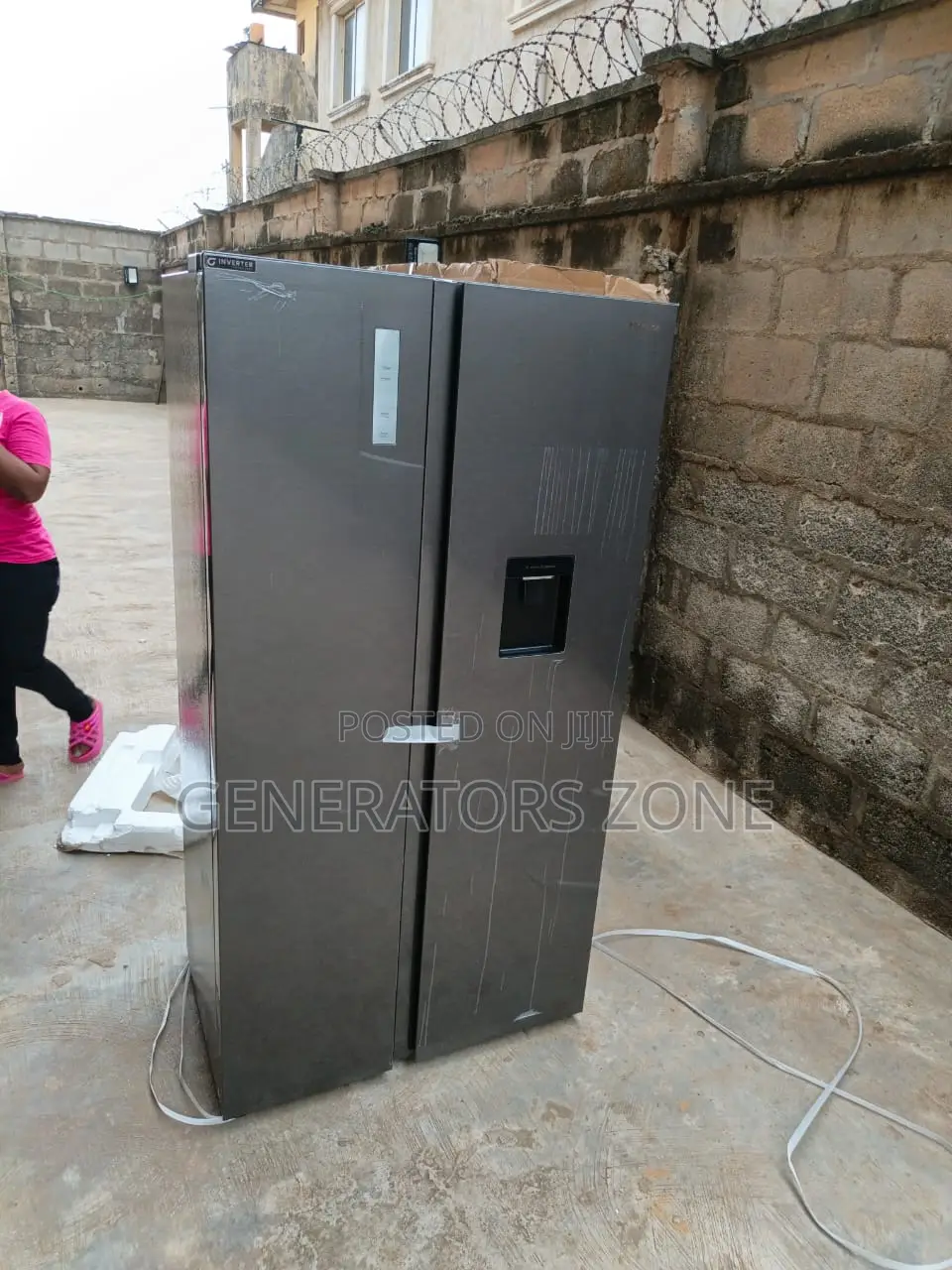 Hisense 529l Rs5p558nmsn Refrigerator With Front Water Dispenser