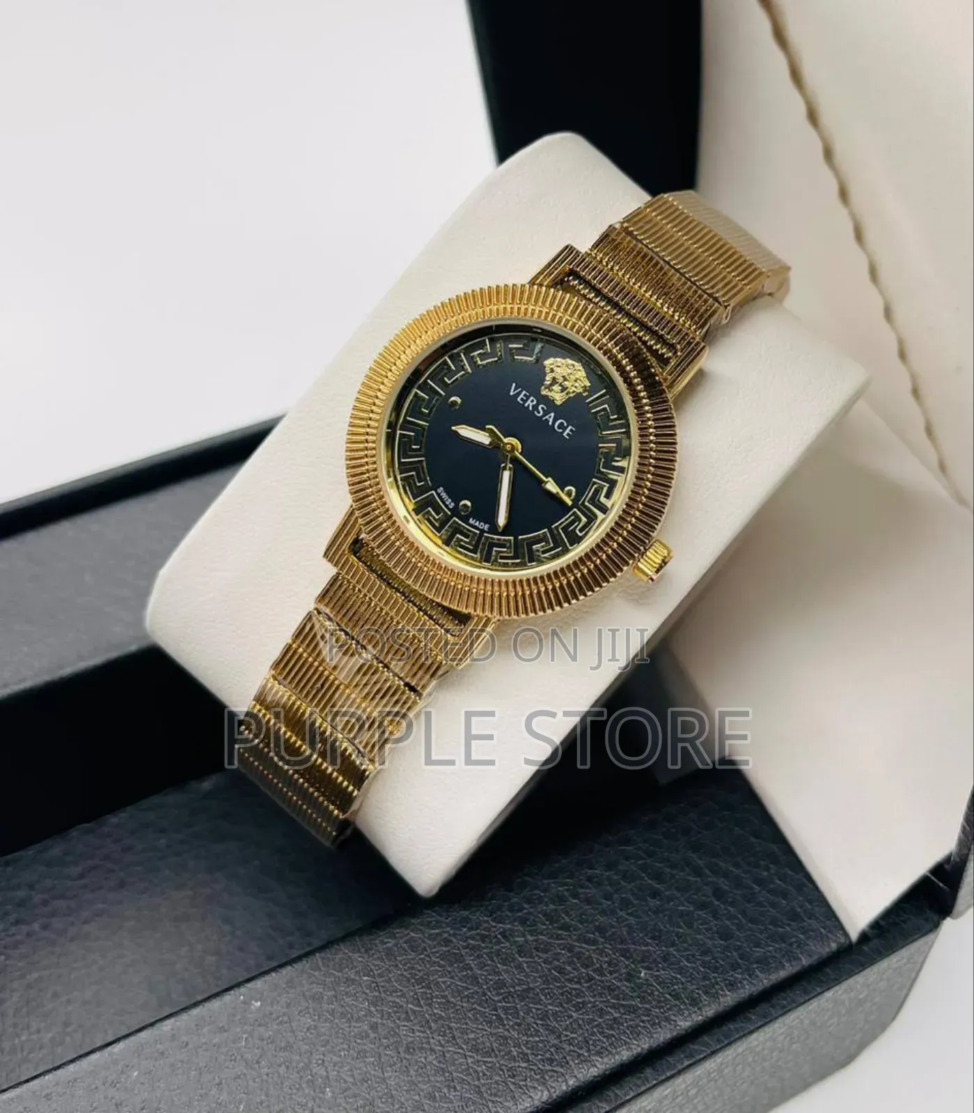 Versace Women Net Strap Watch
