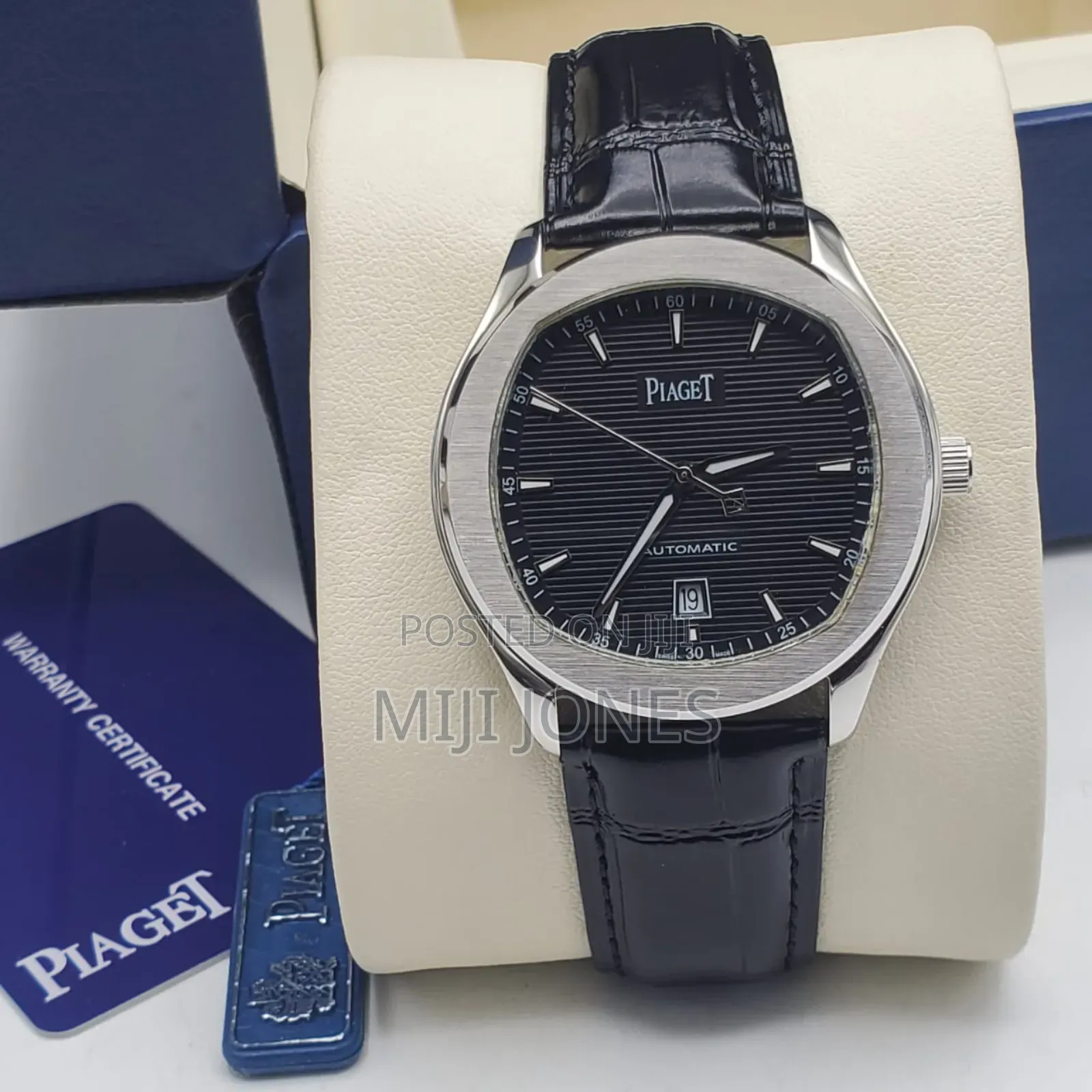 "Piaget Inspired Luxury Leather Watch Replica"