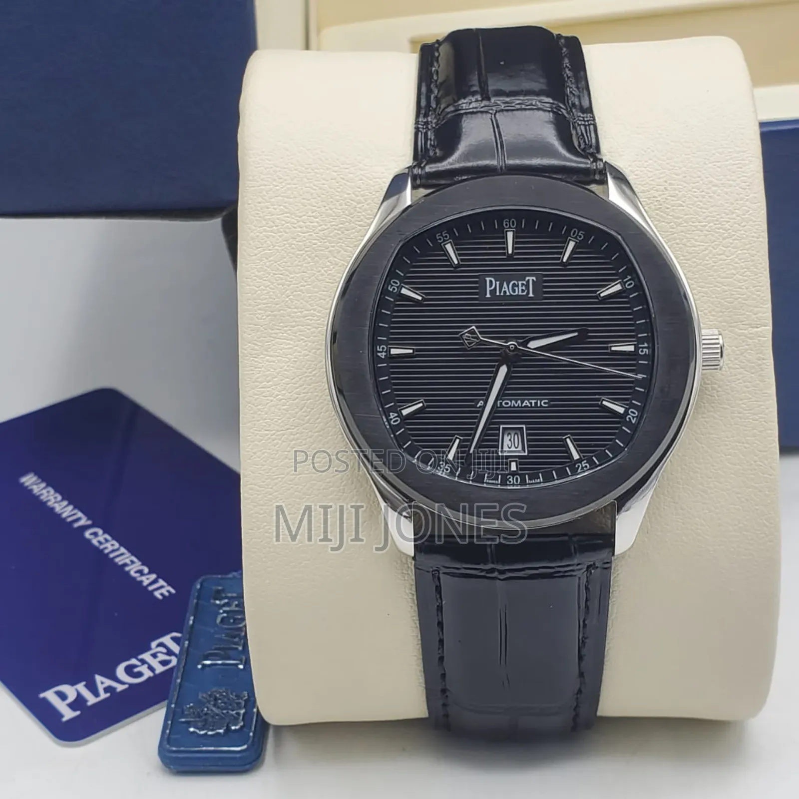 "Piaget Inspired Luxury Leather Watch Replica"