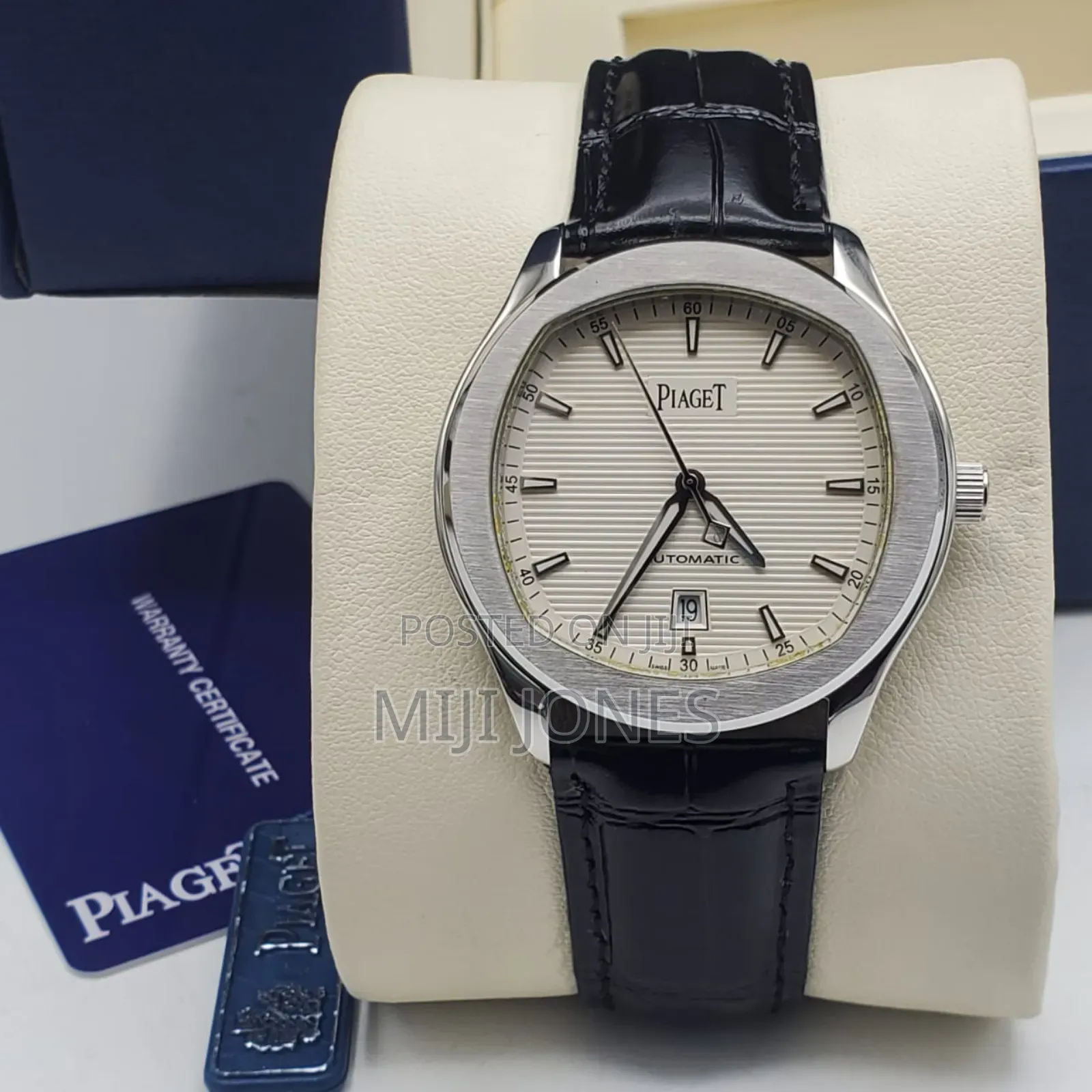 "Piaget Inspired Luxury Leather Watch Replica"