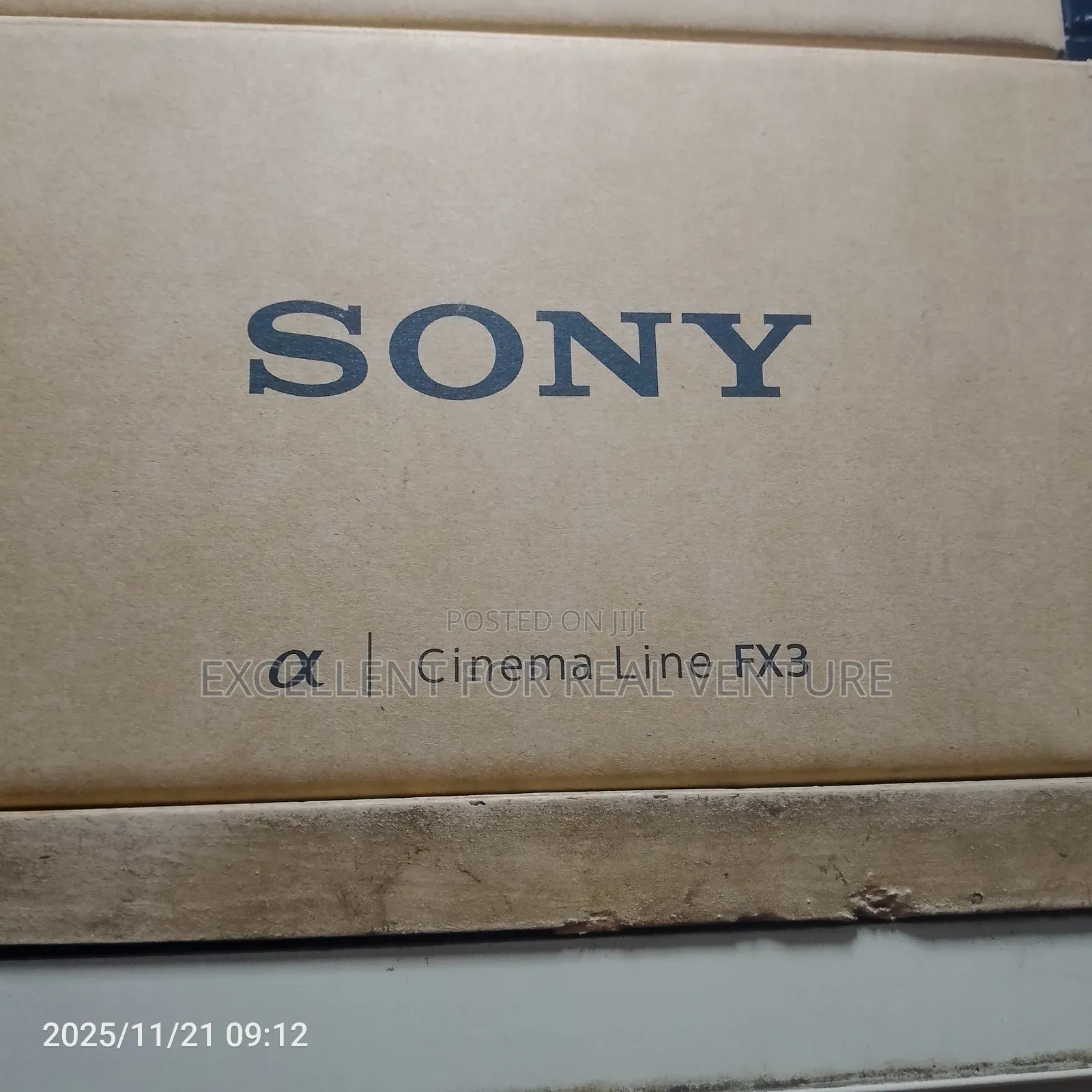 Sony Alpha Cinema Line Fx3 Camera