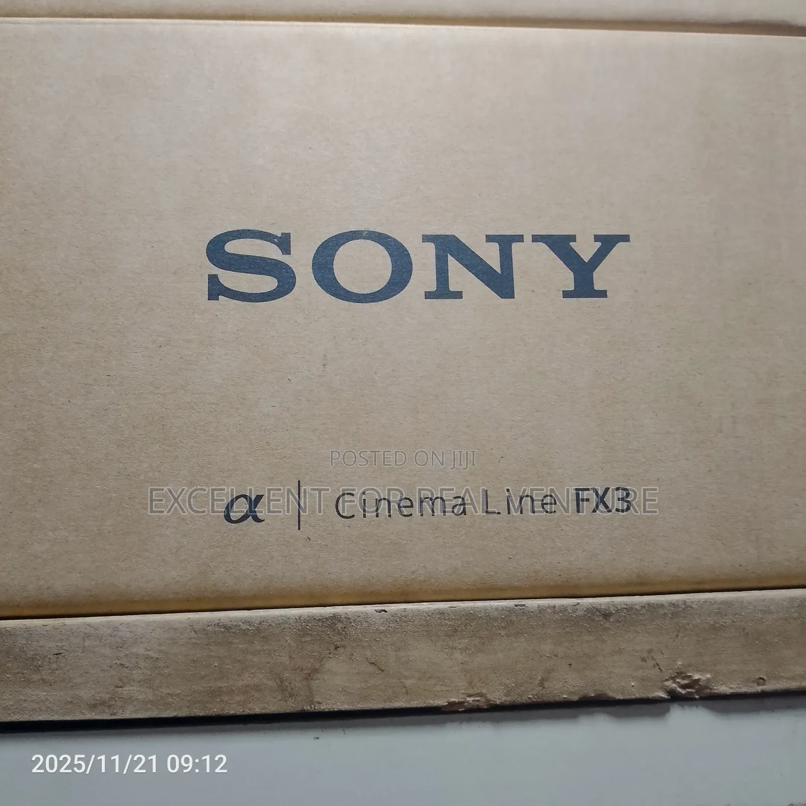 Sony Alpha Cinema Line Fx3 Camera