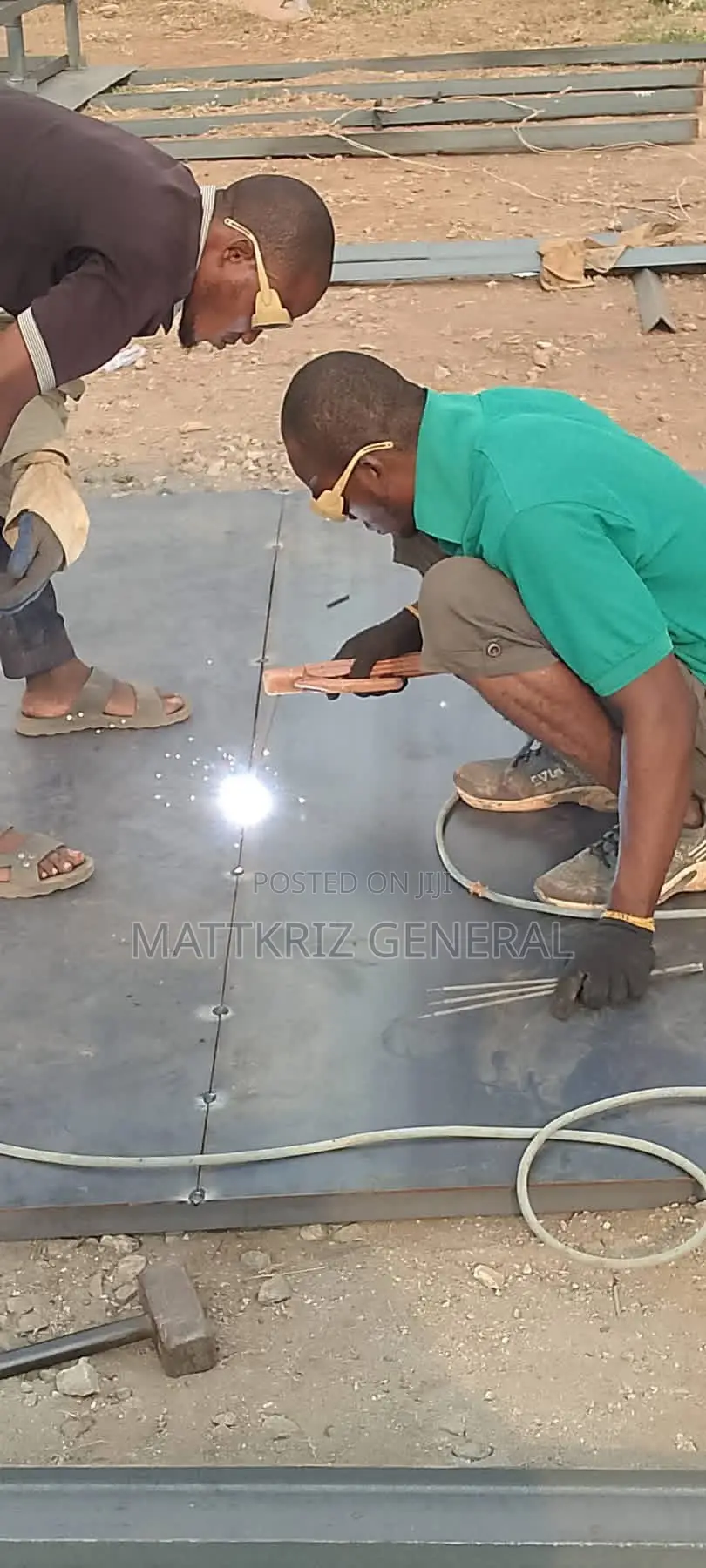 Pirate Welding and Iron Bending Work .