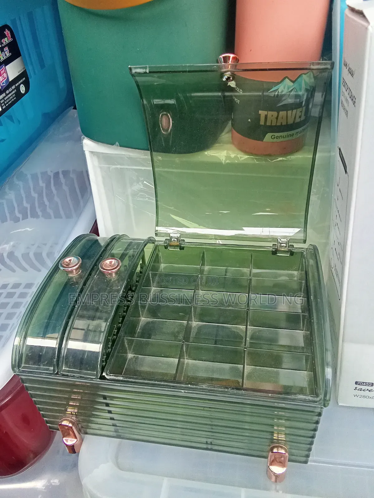 Acrylic Jewelry Organizer Box.