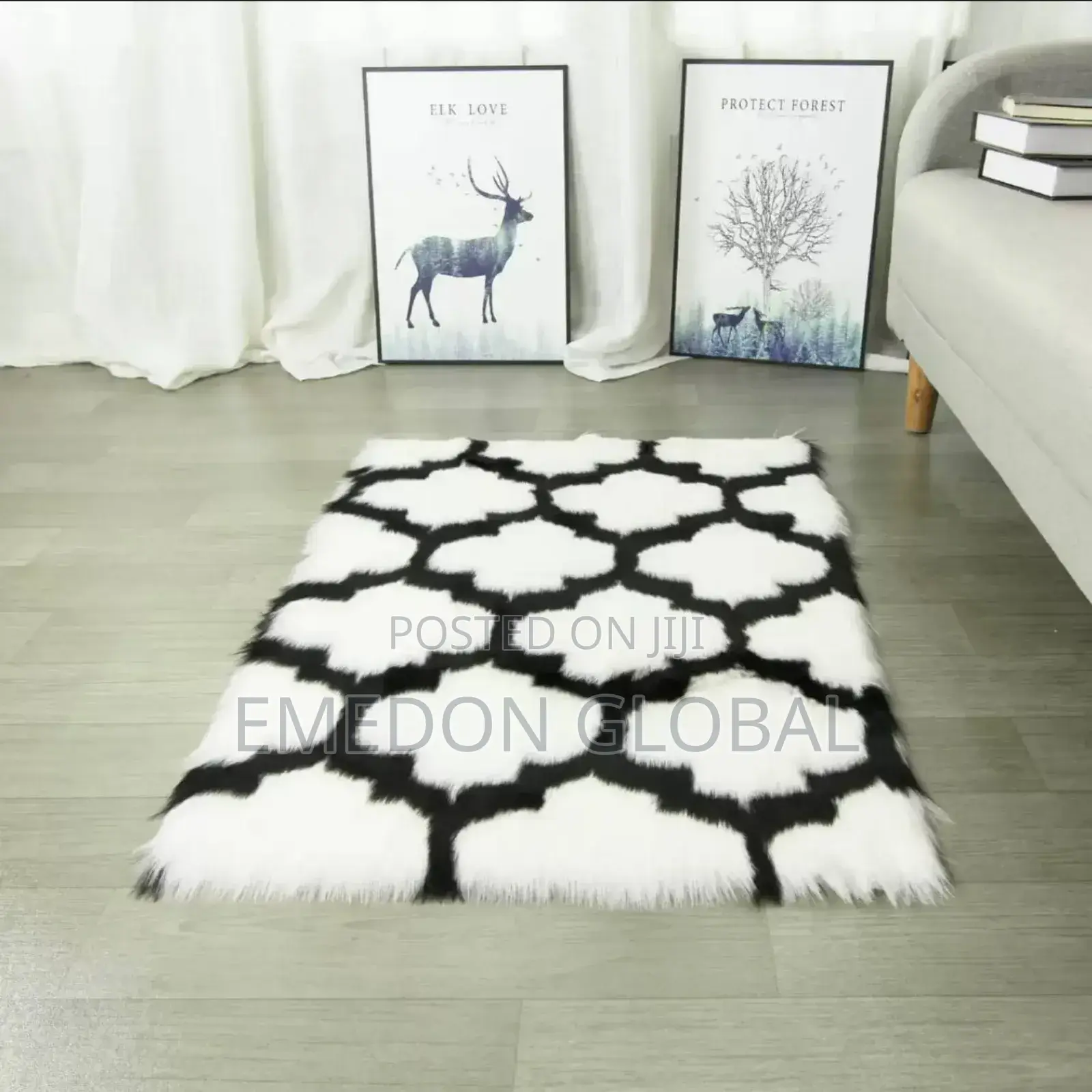 180x220cm Sheepskin Carpet Sofa Floor Mat