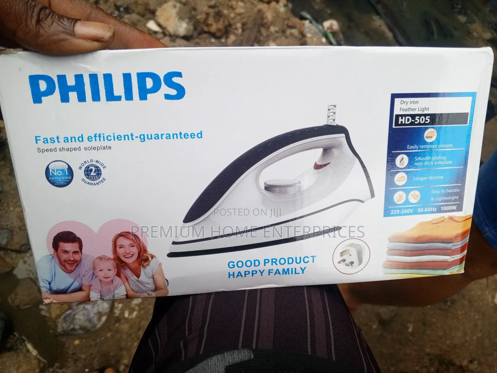 Philips Classy Dry Iron. Feather Light Hd-505