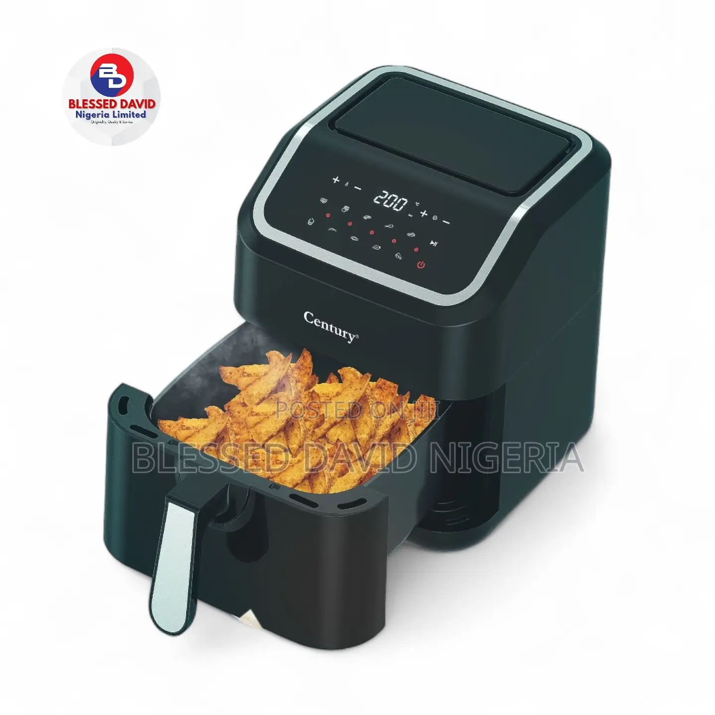 Century 6l Digital Touch Screen Air Fryer Caf-8340-d