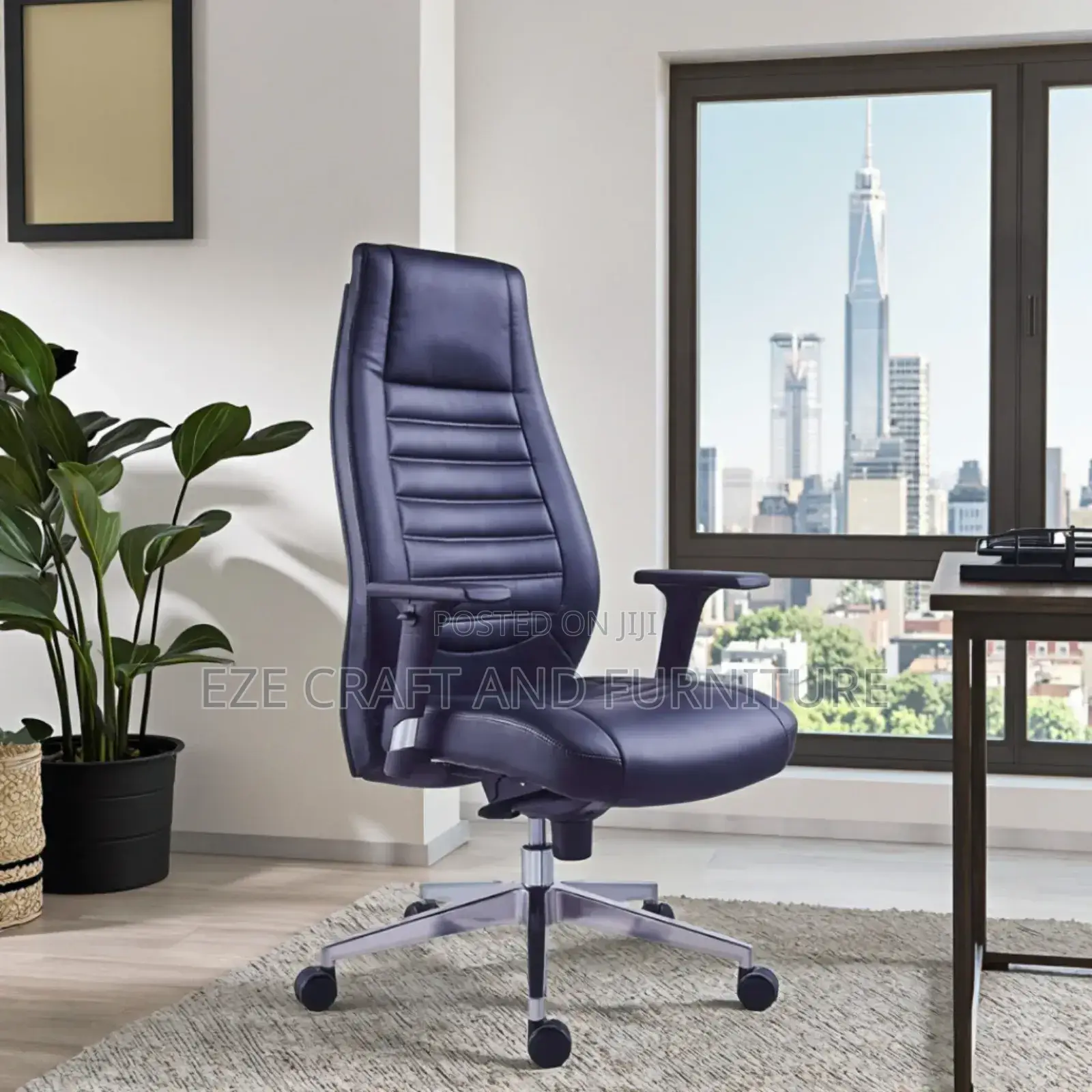Line Cushion Highback Office Chair