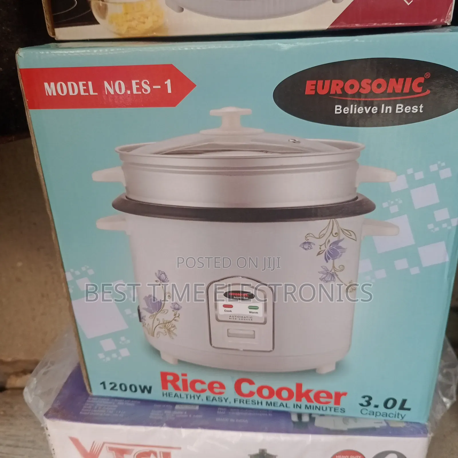 Eurosonic 3ltrs Electric Rice Cooker