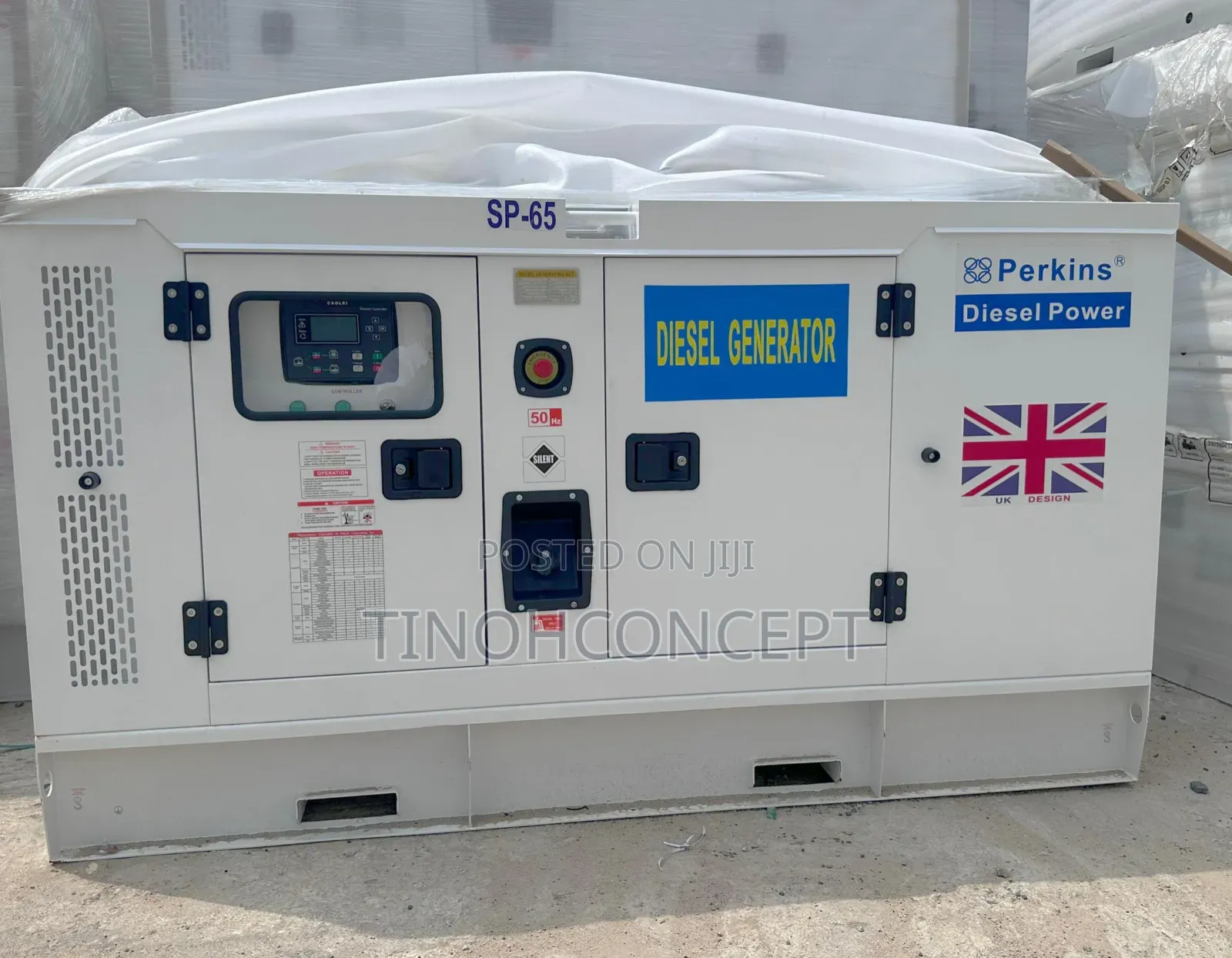 Uk Perkins Soundproof Diesel Generator 65 Kva