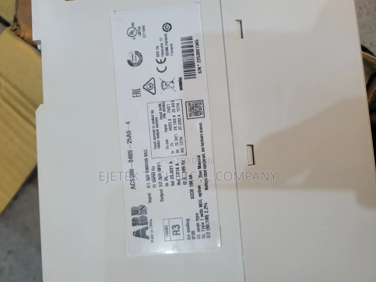 Abb 11kw Drive Acs380