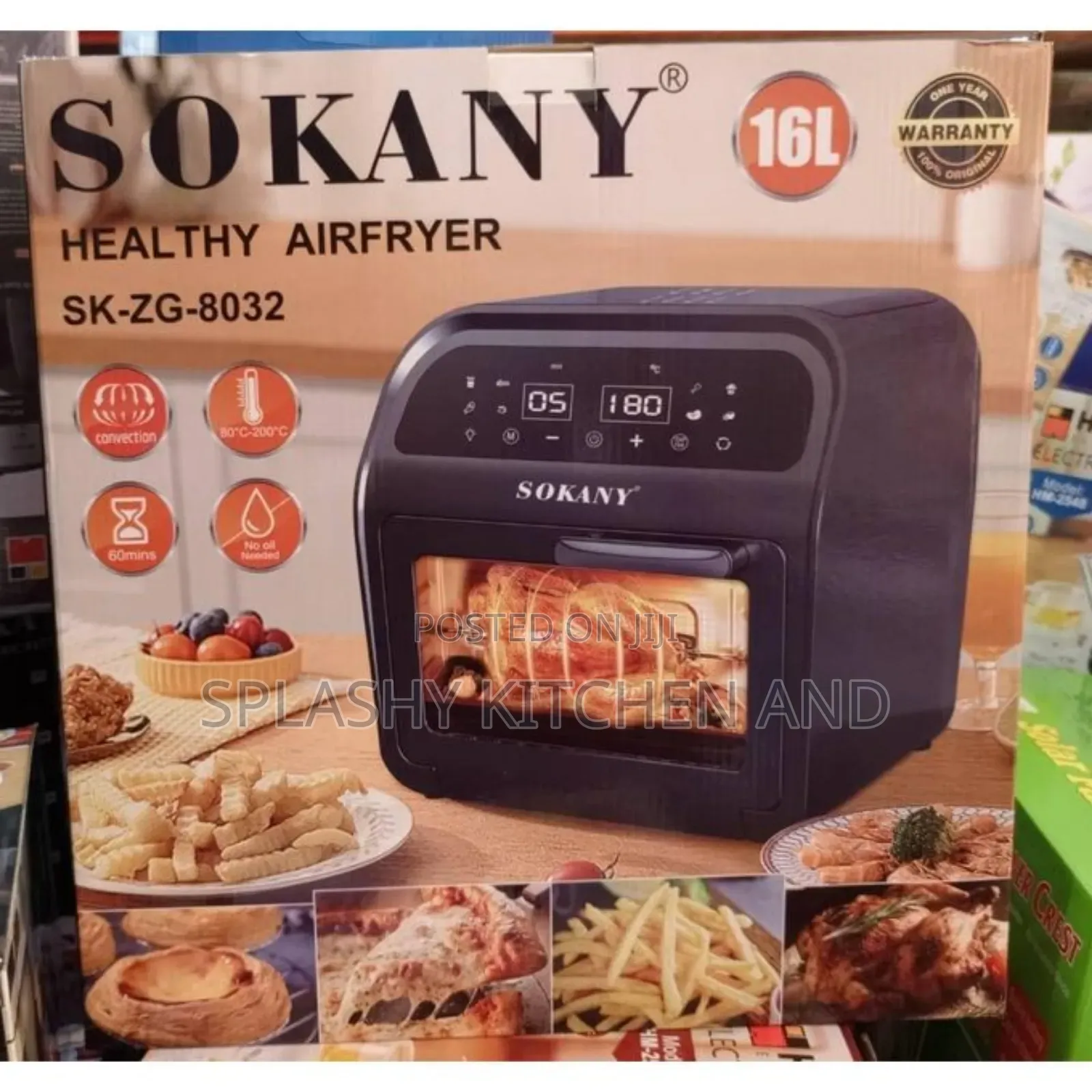 Sokany 16l Digital Healthy Air Fryer