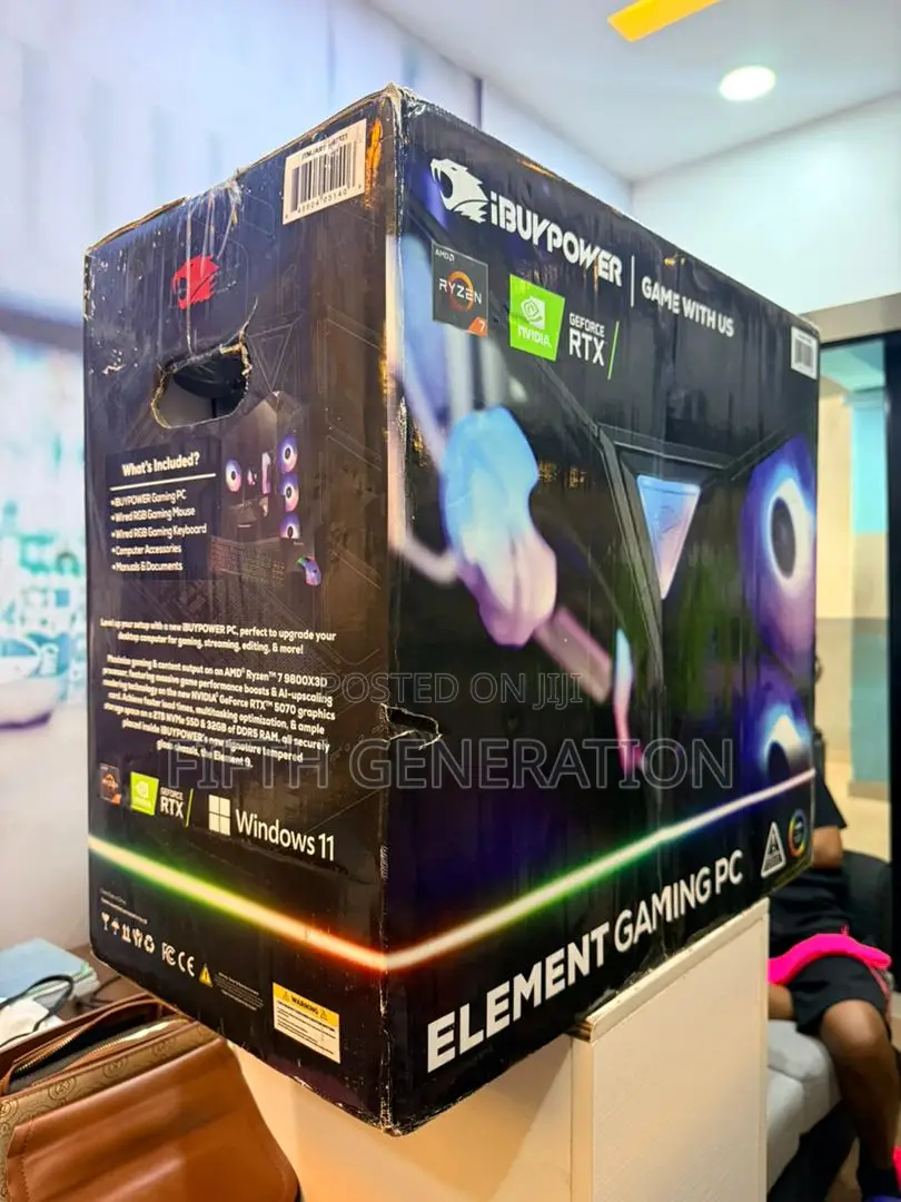 New Desktop Computer iBUYPOWER 32GB AMD Ryzen 7 SSD 2T