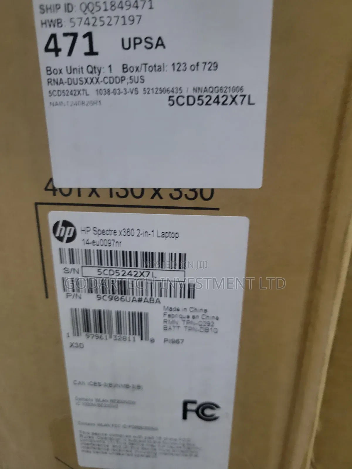 New Laptop HP Spectre X360 16GB Intel Core Ultra 7 SSD 1T