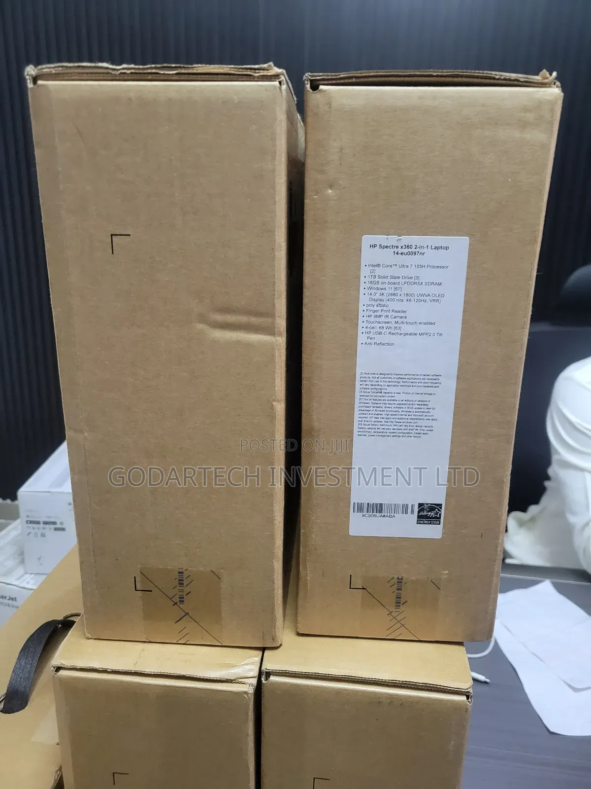 New Laptop HP Spectre X360 16GB Intel Core Ultra 7 SSD 1T