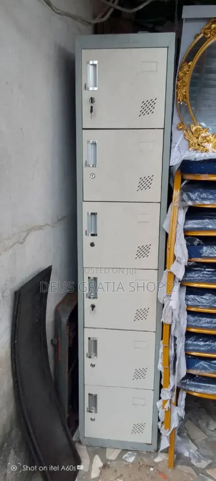 Metal Workman Locker 6 Drawers