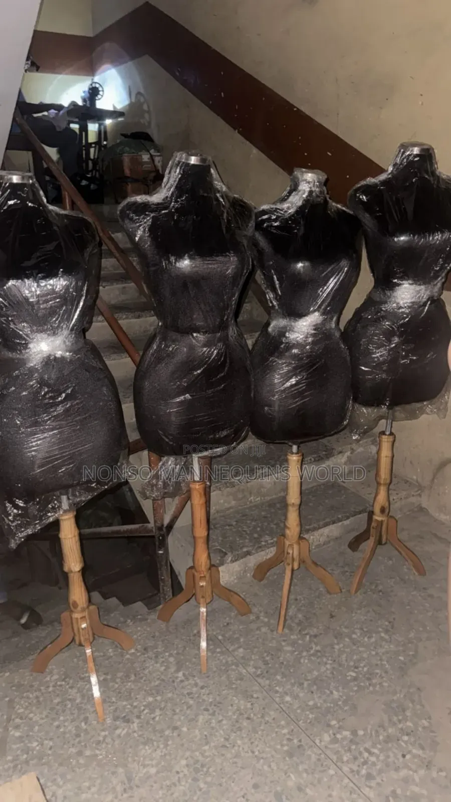 Female Naija Made Padded Partially Pinnable Bodyform