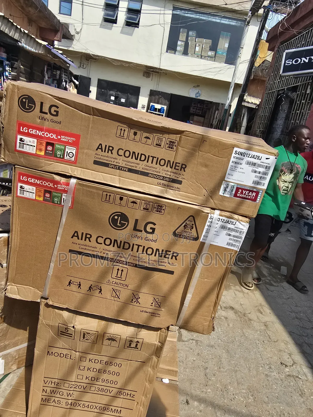 1.5hp Lg Gencool Air Conditioner With Warranty