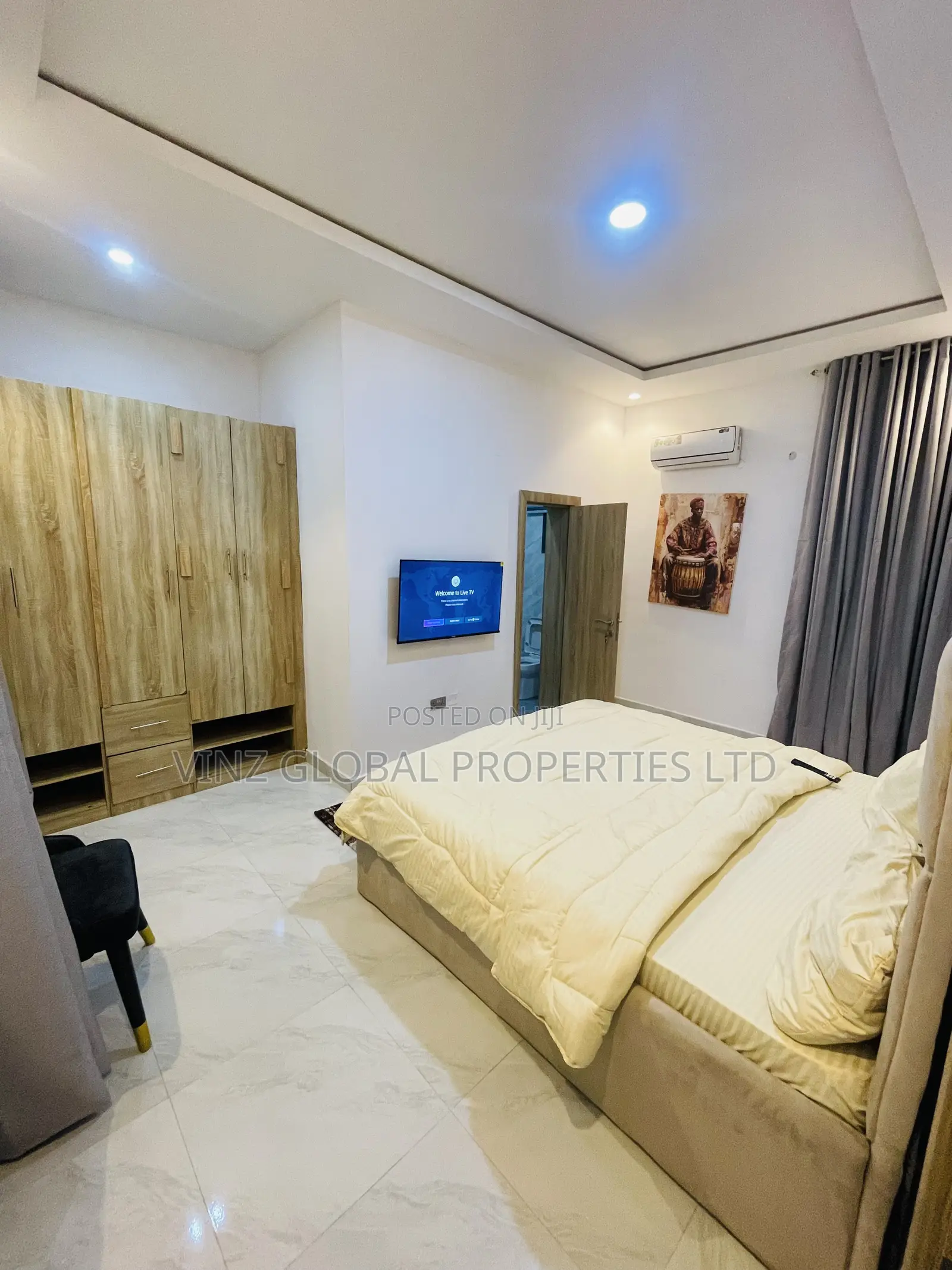 Newly Launched 1 Bedroom Apartment With 24/7 Electricity, Gym Pool