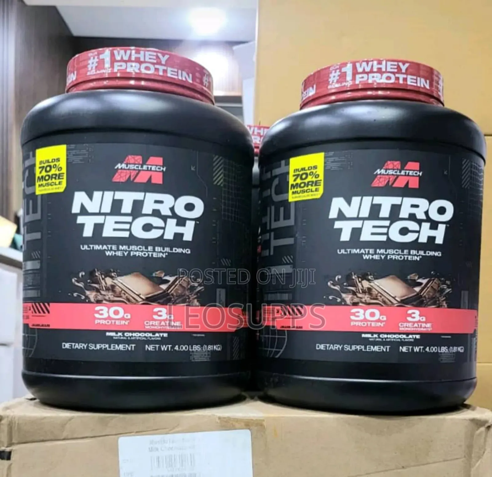 Muscletech Nitrotech Whey Protein 4lbs (40 Servings)