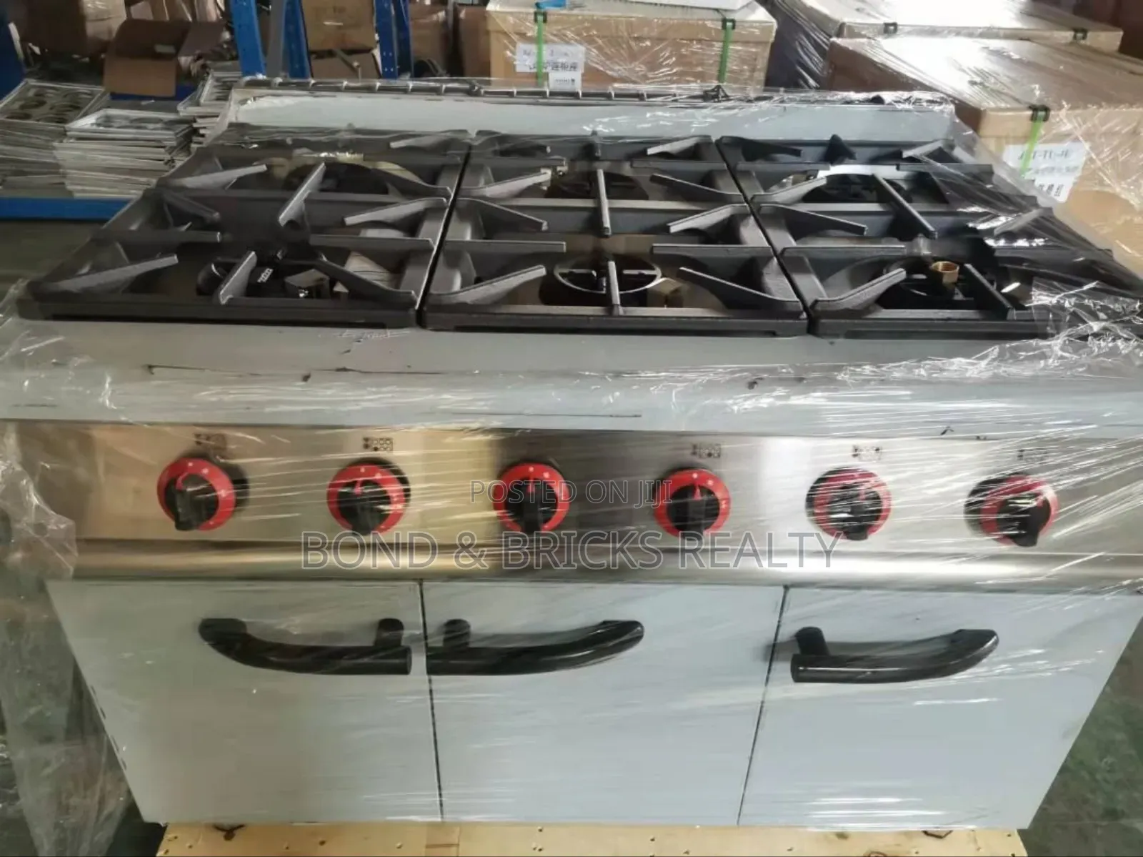 6 Burner Gas Range Cookers With Oven