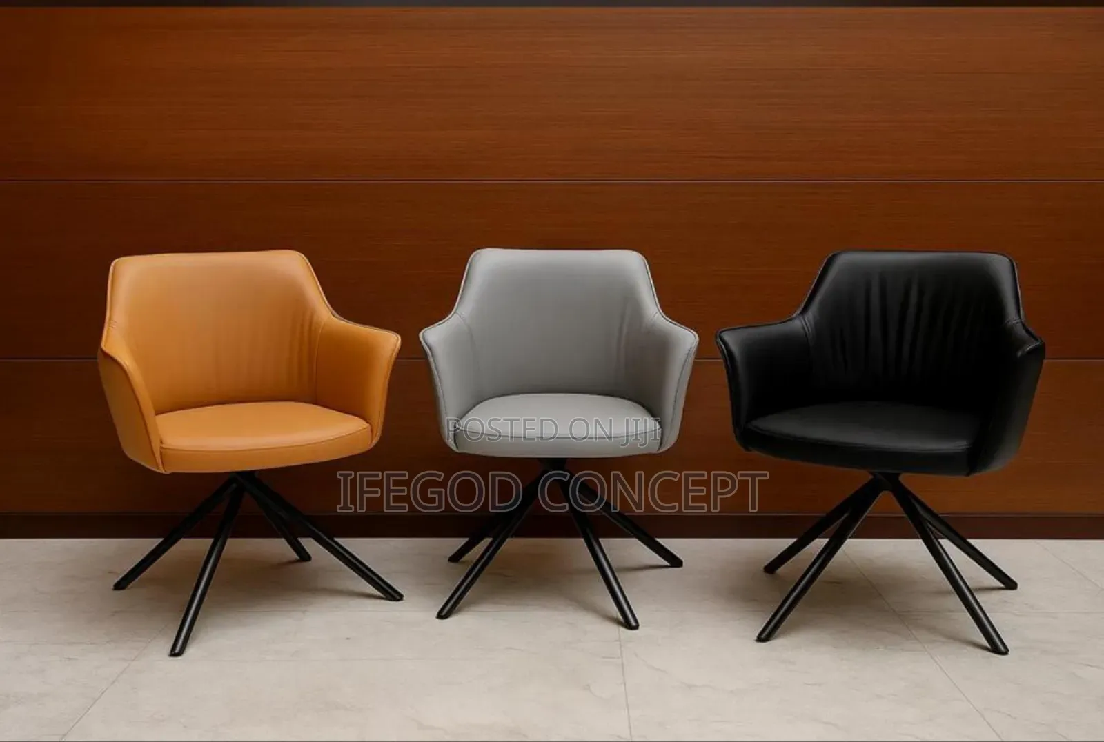 Modern Swivel Armchair