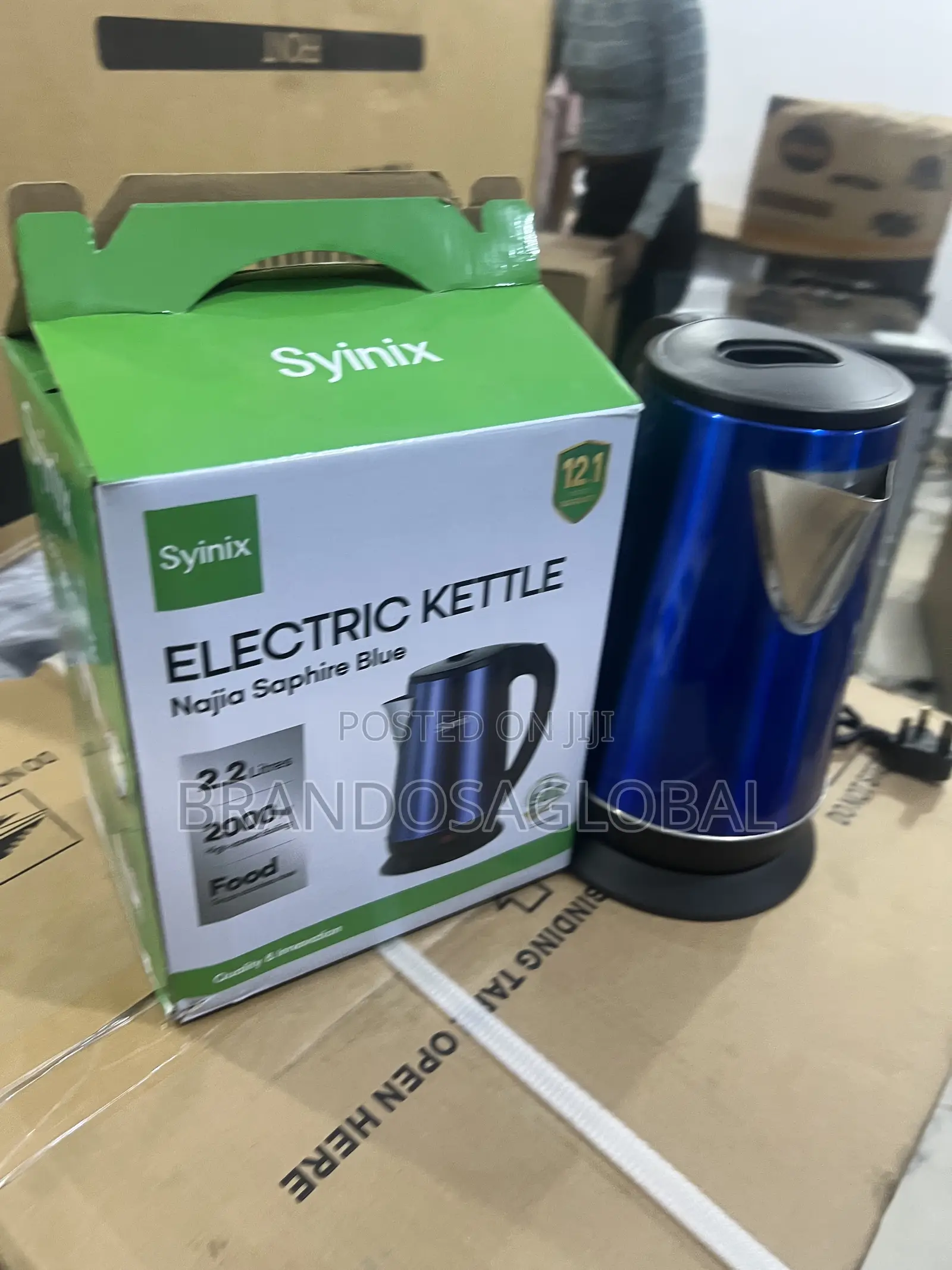 Syinix Sk-2200 Electric Kettle 2.2l Auto Shut-Off Protection