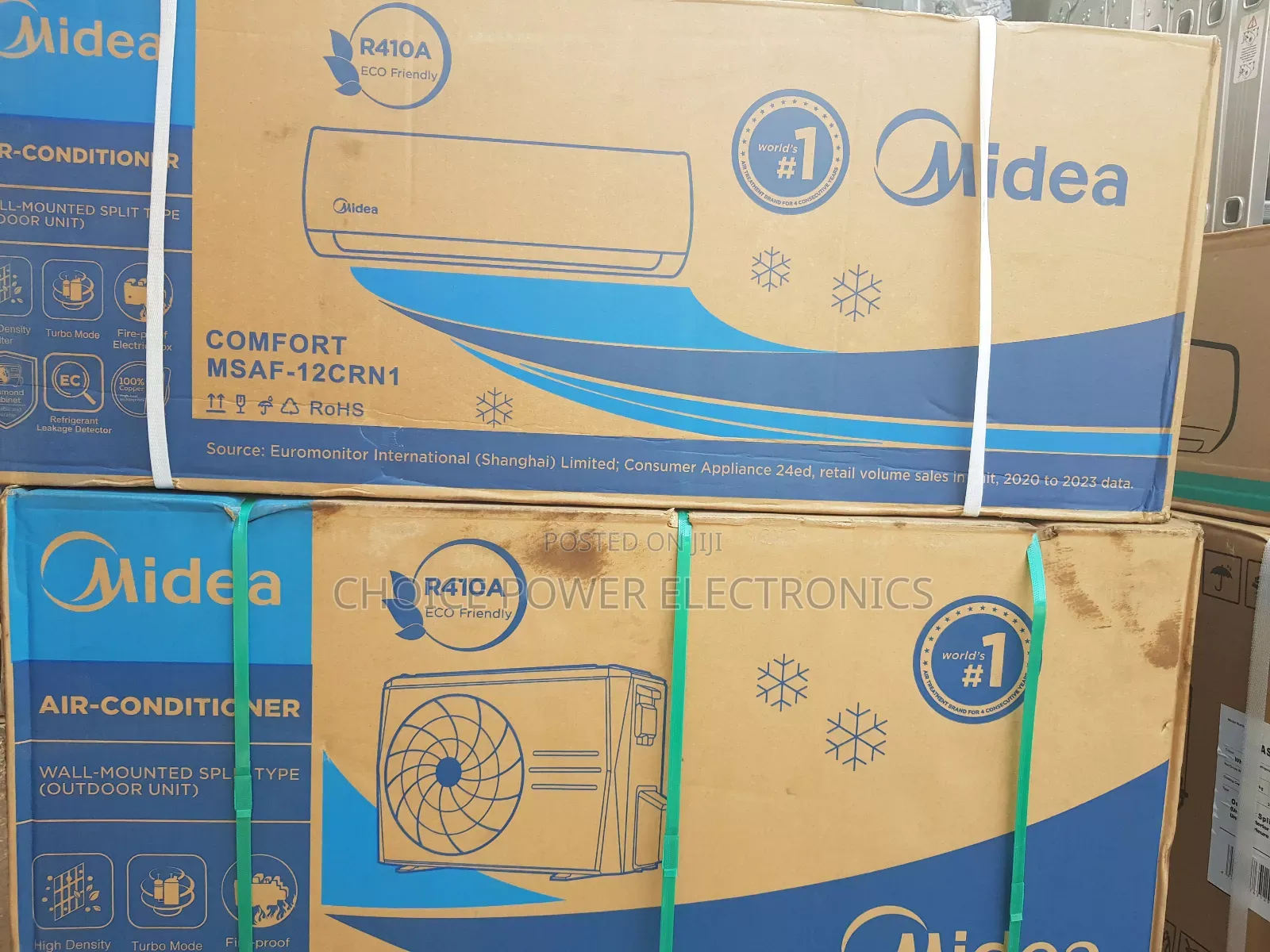 Brand New Media Split Ac 1.5hp 100%Copper With Kit
