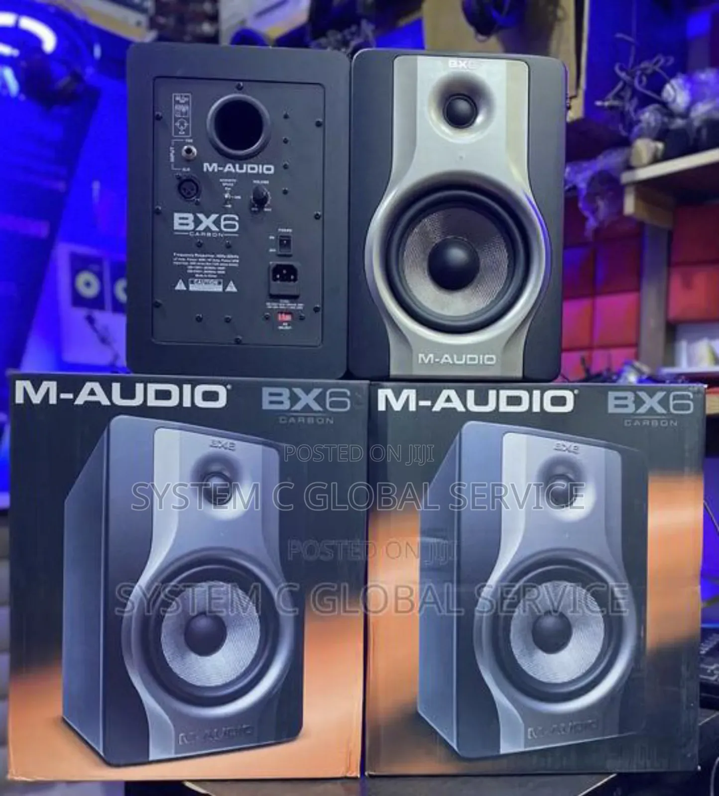 M Audio Bx6 Carbon Studio Monitor Speaker