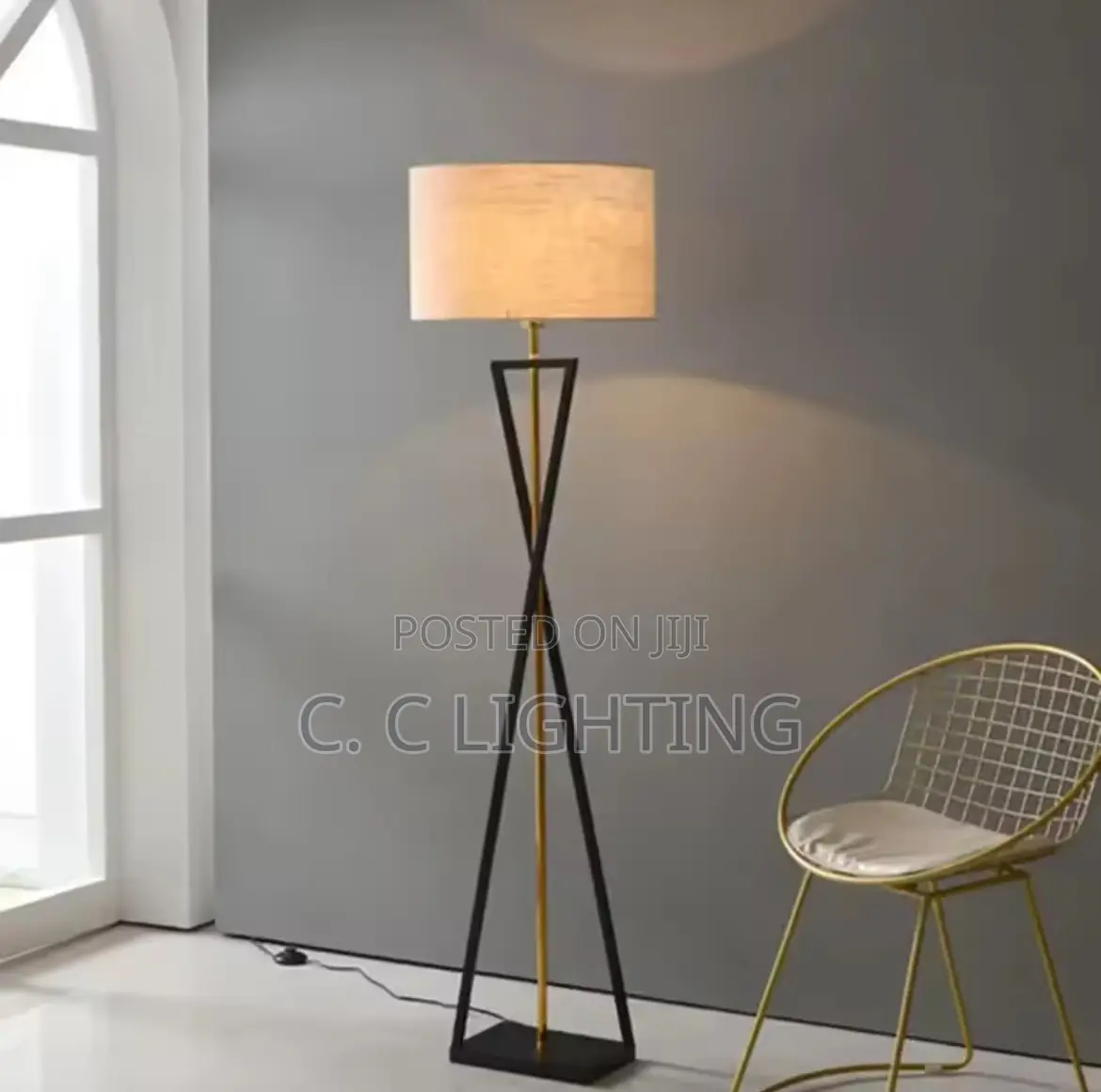 Modern Led Simple Creative Iron Floor Lamp Designer Stand Lamp