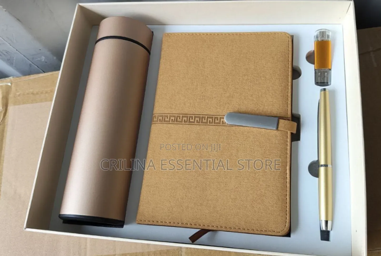 Corporate Gift Set Notebook Pen Flash Drive Water Flask