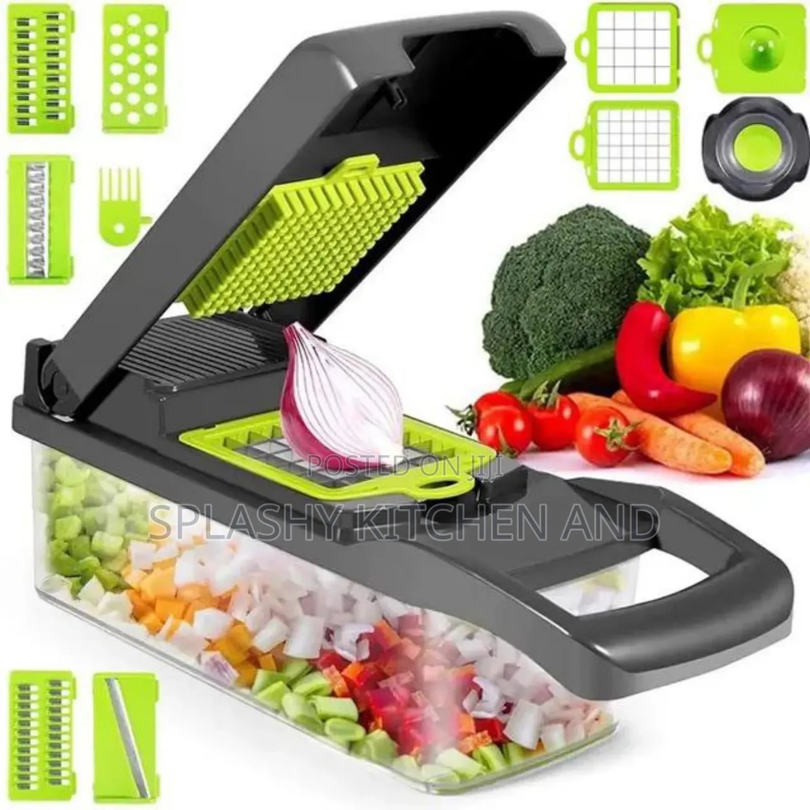 16pcs Multifunctional Veggie Cutter/Sicer Dicer Veggie Grater