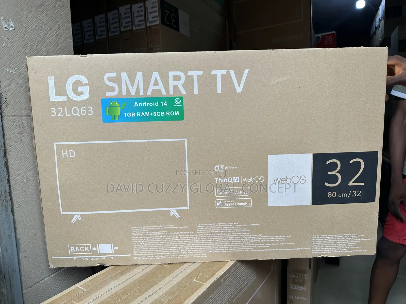 Lg 32 Inches Smart Frameless Tv