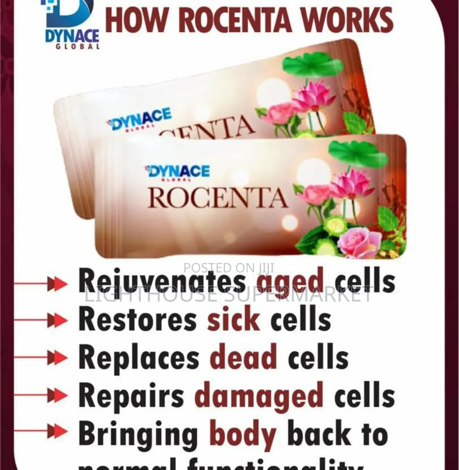 Dynace Rocenta for Immunity and Wellness