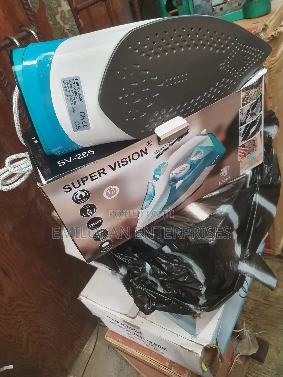 Super Vision Steaming Iron
