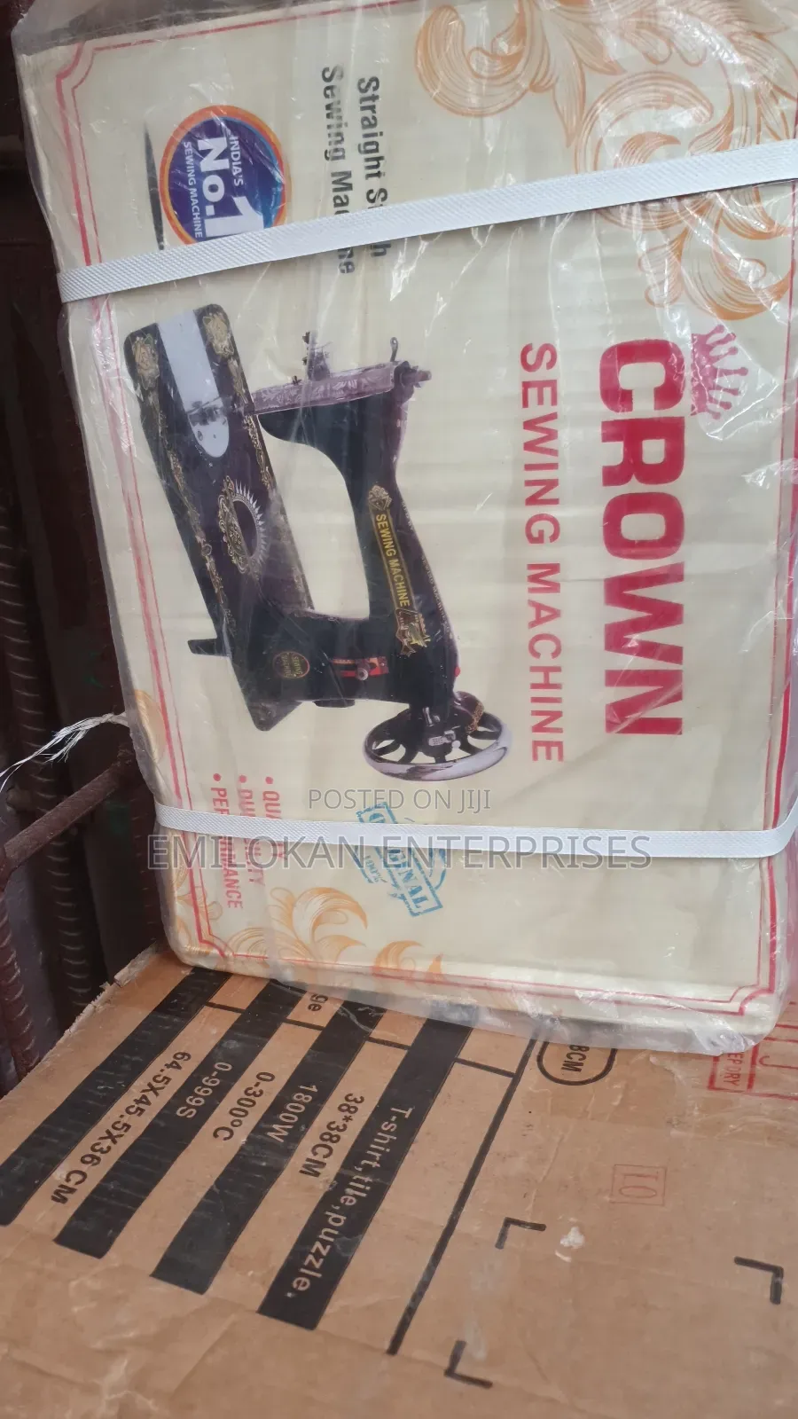 Original Crown Manual Sewing Machine India Product