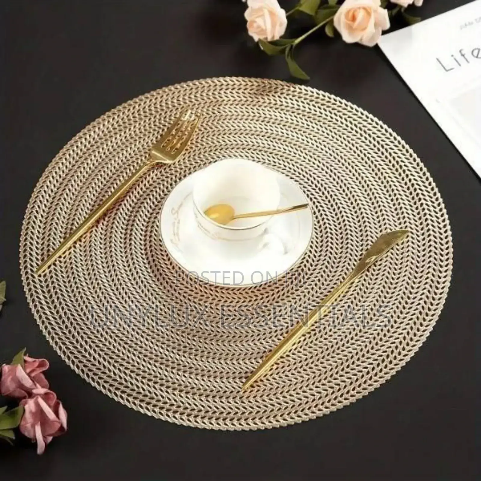 Luxury Dining Table Mat (12pcs)